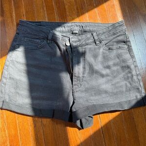 American Eagle Black Denim Shorts
